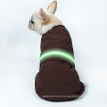 Cão morno feito sob encomenda da roupa do inverno impermeável do revestimento da veste do animal de estimação do lED